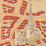 Burghleigh's Map of Shrewsbury 1575