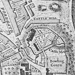 John Rocque's map of Shrewsbury, 1746
